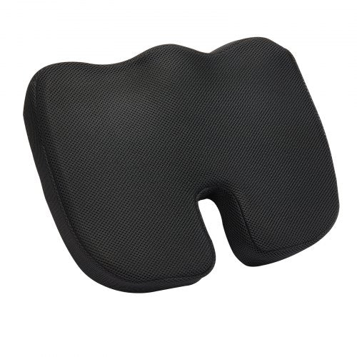VEVOR Seat Cushion, Memory Foam Seat Chair Cushion for Pressure Relief, Soft & Breathable Wheelchair Seat Pad with Removable Cover for Travel, Office,