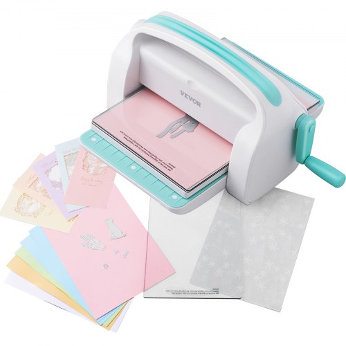 VEVOR Manual Die Cutting Embossing Machine 22.9 cm Opening For Art Craft Scrapbooking