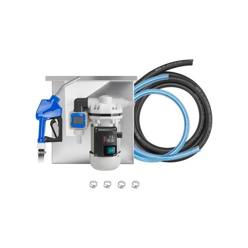 VEVOR 110V DEF Transfer Pump Kit, 10.5 GPM, Diaphragm Self Priming Electric Water Pump for Diesel Exhaust Fluid Urea, with Mounting Bracket Flow Meter