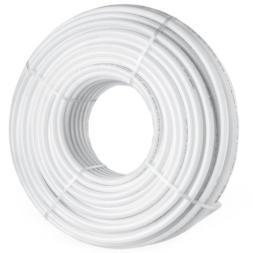 VEVOR PEX Pipe 3-4 Inch, 500 Feet Length PEX-B Flexible Pipe Tubing for Potable Water, Pex Water Lines for Hot-Cold Water & Easily Restore, Plumbing A