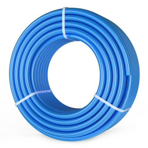 VEVOR PEX Pipe 3-4 Inch, 100 Feet Length PEX-B Flexible Pipe Tubing for Potable Water, Pex Water Lines for Hot-Cold Water & Easily Restore, Plumbing A
