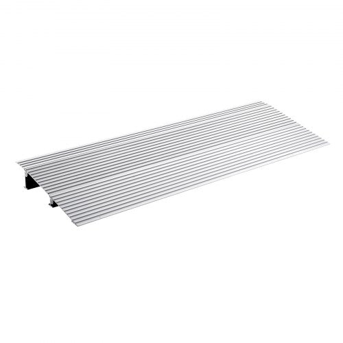 VEVOR Door Threshold Ramp, 2" Rise, 800 lbs Load Capacity, Door Ramp for Wheelchairs, Aluminum Threshold Ramp for Doorways, Adjustable Modular Thresho