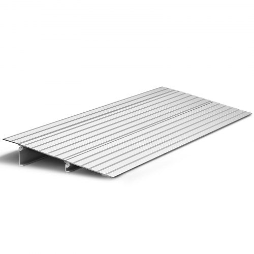 VEVOR Door Threshold Ramp, 2 inch Rise, Aluminum Alloy Threshold Ramp Rated 800 lbs Load Capacity, Handicap Ramps for Home Steps for Wheelchair, Scoot