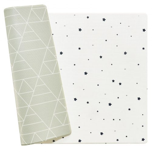 VEVOR Baby Play Mat, 55""x79"" Baby Crawling Mat, Non-Slip One-Piece Soft Baby Playmat, Rollable Reversible Floor Mat, Waterproof Activity Playmats,