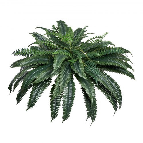 VEVOR Artificial Ferns, Natural Spread Diameter 43-47 Inch, Large Hanging Artificial Boston Ferns, Fake Plant Wall Decor with 88 Branches, Faux Fern f