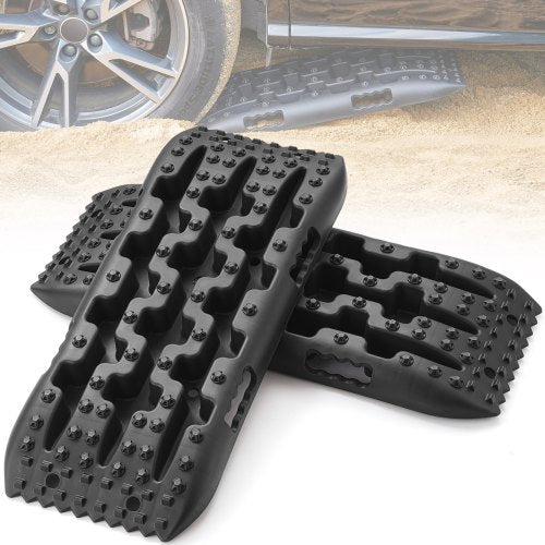 VEVOR 10 TON Traction Boards with PP Material, Recovery Boards for Off-road Vehicles-Cars-Pickups-SUVs-RVs, Pair Tire Traction Mats on Snow, Sand, Mud