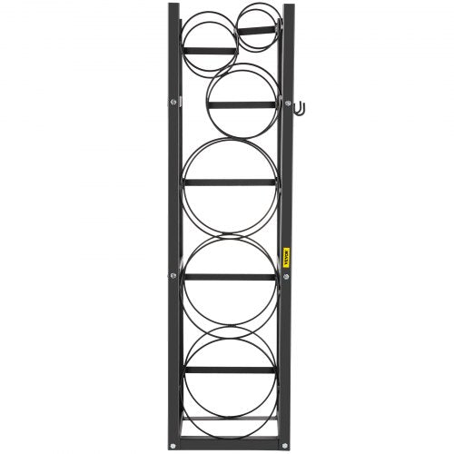 VEVOR Refrigerant Tank Rack with 3-30lb and Other 3 Saving Space, Cylinder Tank Rack 1168mm, Refrigerant Cylinder Rack Gas Cylinder Racks and Holders,