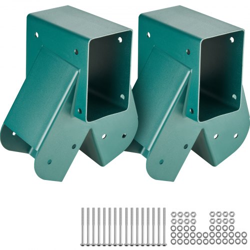 VEVOR A-Frame Middle Swing Set Brackets, Heavy Duty Carbon Steel Swing Set Hardware with Mounting Hardware, DIY Swing Set Bracket Swing Set Kit for 10