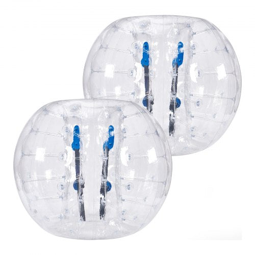 VEVOR Inflatable Bumper Balls 2-Pack, 4FT-1.2M Body Sumo Zorb Balls for Teen & Adult, 0.8mm Thick PVC Human Hamster Bubble Balls for Outdoor Team Gami
