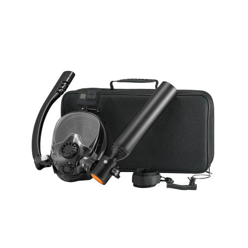 VEVOR Scuba Tank, 0.5L Portable Scuba Diving Tank, Diving Oxygen Cylinder Supports 5-10 Minutes Underwater Breathing, 32.81 ft Diving Depth, Lung Tank