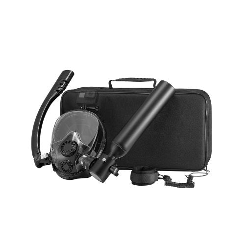 VEVOR Scuba Tank, 0.5L Portable Scuba Diving Tank, Diving Oxygen Cylinder Supports 5-10 Minutes Underwater Breathing, 98.43 ft Diving Depth, Lung Tank