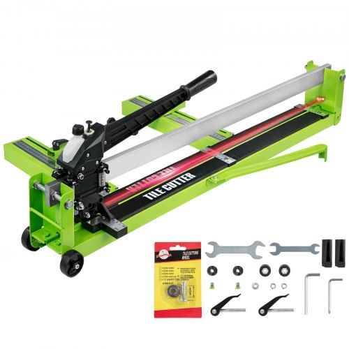 VEVOR Tile Cutter 39 Inch, Manual Tile Cutter All-Steel Frame,Tile Cutting Machine with Laser Guide and Bonus Spare Cutter,Tile Cutter Hand Tool for P