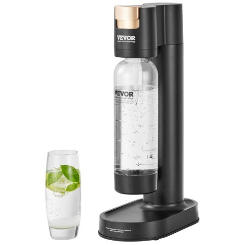 VEVOR Sparkling Water Maker, Soda Maker Machine for Home Carbonating, Seltzer Water Starter Kit with BPA free 1L PET Bottle, Compatible with Mainstrea