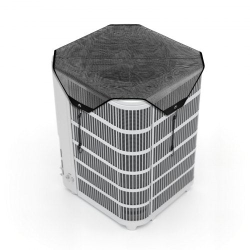 VEVOR Air Conditioner Cover for Outside Units, 32 x 32 inch Central AC Cover for Air Conditioning Unit, Top Universal Mesh Defender Tear-Resistant Eas