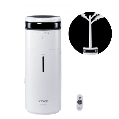 VEVOR Humidifier for Home Large Room, Commercial Humidifier for Whole House 1291.7 sq ft, 16L Water Tank & Night Light & 12h Timer & Auto Shut-Off , G