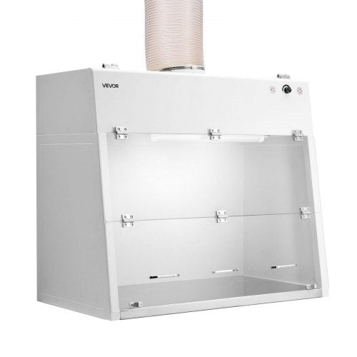 VEVOR Ducted Fume Hood, 19.69 x 41.54 x 27.56 inch Working Area, Lab Fume Hood with LED Light and G1 Pre-Filter, Exhaust Equipment for Laboratory Fume