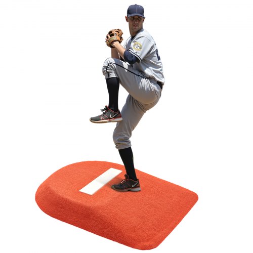 VEVOR Pitching Mound, Portable Baseball Game Mound, 42 in Indoor Outdoor Pitching Practice and Training Equipment, One-Piece Softball Pitching Aids wi