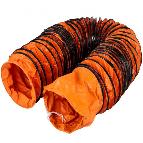 VEVOR 25FT PVC Flexible Duct Hosing for 12 INCH Utility Blower Exhaust Fan (12IN 25FT)