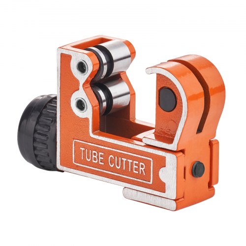 VEVOR Mini Tubing Cutter, 1-8" - 1-1-8" O.D. Mini Copper Pipe Cutter, Heavy Duty Compact Tube Cutter Tool with High-Speed SKD Blade for Copper, Alumin
