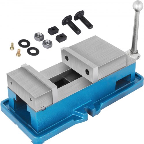 VEVOR Bench Clamp 4 Inch ACCU Lock Down Vise Precision Milling Vise, 4 Inch Jaw Width Drill Press Vise Milling Drilling Machine, Bench Clamp Clamping 