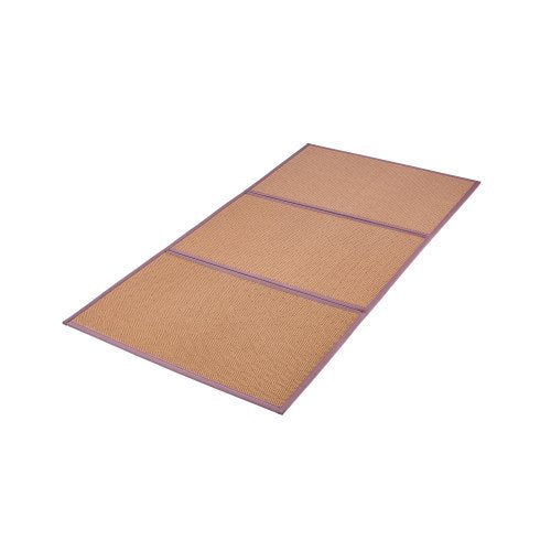VEVOR Japanese Tatami Mat, 80 x 39 in Foldable Handwoven Natural Rattan Tatami Mat, Non-Slip & Easily Cleaned Japanese Tatami Floor Mat, Summer Breath