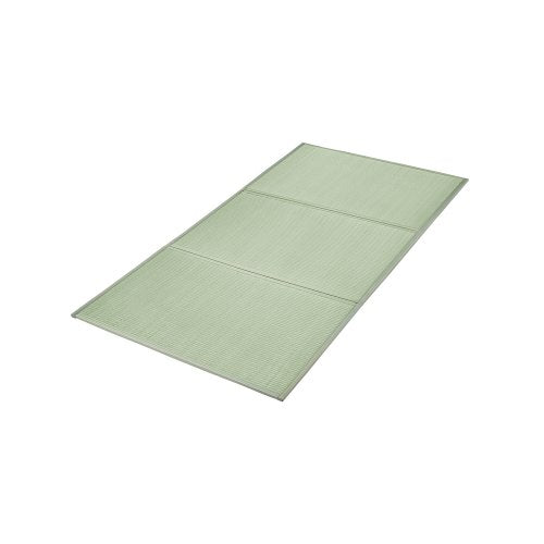 VEVOR Japanese Tatami Mat, Twin Size Foldable Japanese Tatami Mattress( Natural Rush Grass), Japanese Floor Mattress with Non-Slip Backing & Fresh Sce
