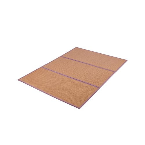 VEVOR Japanese Tatami Mat, 80 x 55 in Foldable Handwoven Natural Rattan Tatami Mat, Non-Slip & Easily Cleaned Japanese Tatami Floor Mat, Summer Breath