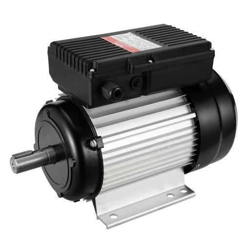 VEVOR 2.2KW Electric Motor 2800 rpm, AC 220~240V 13.8A, 90L, B3 Frame, Air Compressor Motor Single Phase, 24mm Keyed Shaft, CW-CCW Rotation for Agricu