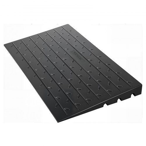 VEVOR Rubber Kerb Ramp Rubber Threshold Ramp 102mmH 1t Load Wheelchair Access