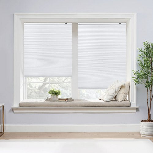 VEVOR Cellular Shades, 1 inch Light Filtering Cordless Cellular Blinds, Blackout Privacy Honeycomb Shades for Home Indoor Windows, Thermal Insulation