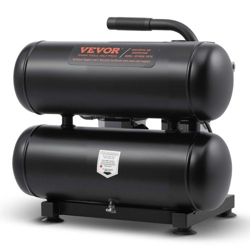 VEVOR Air Compressor, 18L Steel Tank, 1HP 2.0 CFM@90 PSI Oil Free Air Compressor & Max. 120PSI Pressure, 80dB Ultra Quiet Portable Compressor, for Aut