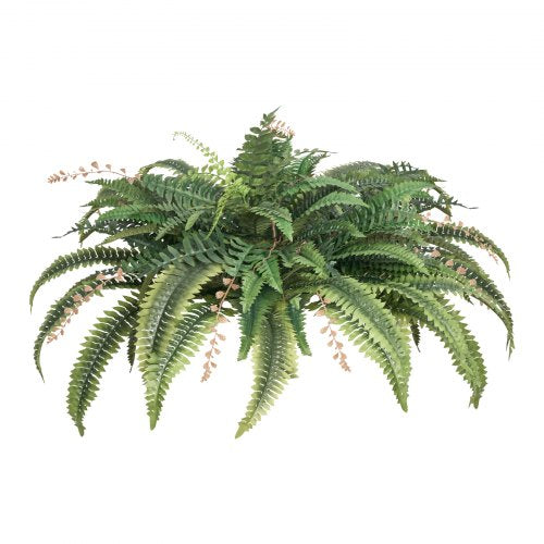 VEVOR Artificial Ferns, Natural Spread Diameter 37-41 Inch, Large Hanging Fake Boston Ferns, Sunlight Resistant Fake Plant Wall Decor with 80 Branches