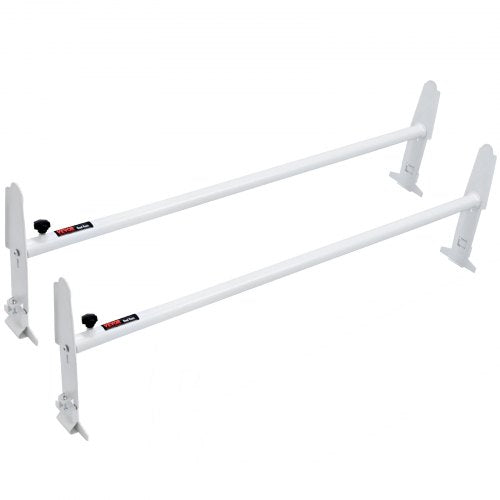 VEVOR Van Roof Ladder Rack, 2 Bar Alloy Steel Ladder Racks, Adjustable from 47.2"-78.7", 500 lbs Capacity, Roof Rack Compatible with Full-size Vans wi
