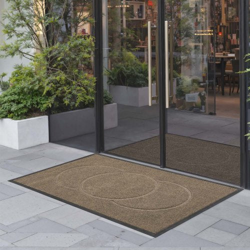 VEVOR Front Door Mat, 1194 x 813 mm Commercial Floor Mat for Indoor and Outdoor, Modern Stylish Carpet with TPE Backing, Heavy Duty Washable Entry Ind