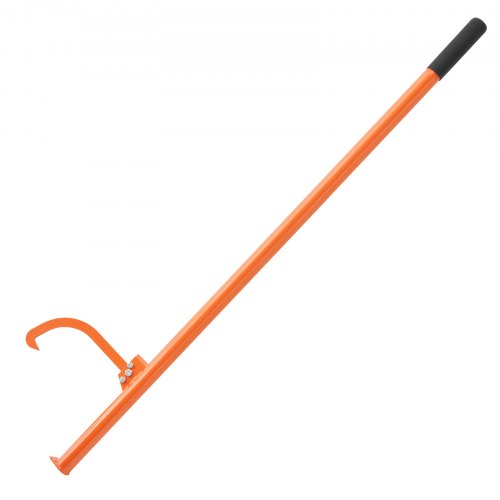 VEVOR Cant Hook Tool, 59 in, Heavy Duty Steel Log Roller, Log Lifter Timber Jack for Max 32" Dia Logs, Forestry Logging Tools, Dual Function Log Handl
