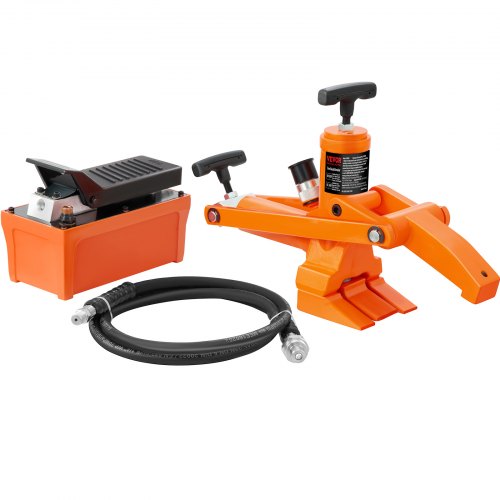 VEVOR Hydraulic Bead Breaker, 1000 PSI Tire Bead Breaker with Metal Foot Pump, Heavy-duty Steel Bead Breaker Tool for Tractors, Trucks, Buses, Lawn Mo