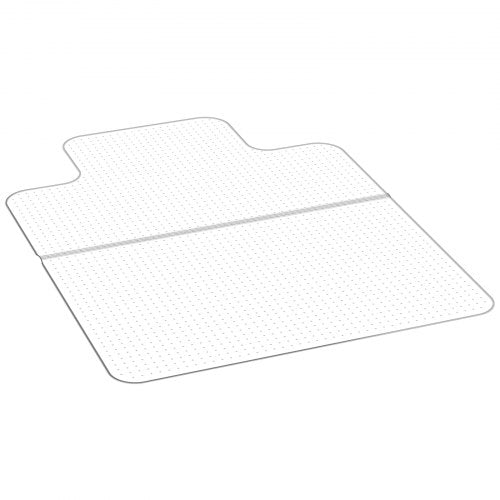 VEVOR Chair Mat with Lip, 915 x 1225 mm Office Chair Mat for Low Pile Carpeted Floors, Plastic Floor Protector Rug with Studded, Non-Slip & Easy to Cl