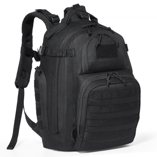 VEVOR Tactical Backpack, 25L Military Tactical Backpack with Molle Design & Sponge Pad, Army Assault Pack Bag for Men and Women, Range Gear Backpack f
