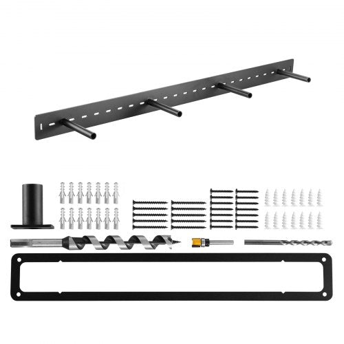 VEVOR Floating Shelf Bracket 1 Pack, 230 lbs-104 kg Weight Capacity, 46x6.2x3 inch - 1168.4x157.4x76.2 mm, Heavy Duty Hidden Shelf Brackets Support, W