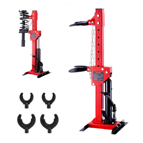 VEVOR Strut Spring Compressor, 4.5 Ton-4499.6 kg Hydraulic Jack Capacity, 1 Ton Rated Compression Force, Auto Strut Coil Spring Compressor Tool, Hydra
