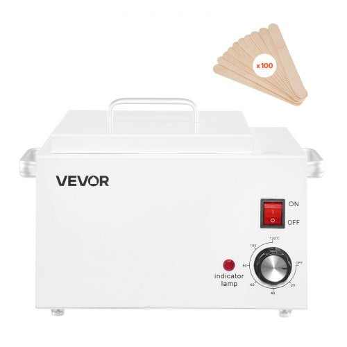 VEVOR Single Wax Warmer, 3000ML 300W Professional Wax Warmer for Hair Removal, 32 ℉- 248 ℉ Adjustable & Non-Stick Waxing Heater Pot with 100PCS Waxing