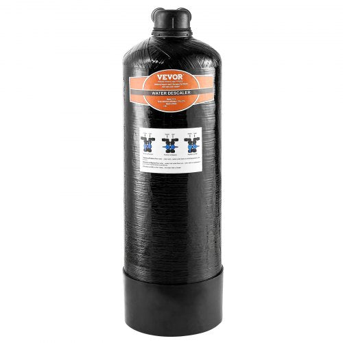VEVOR Whole House Salt Free Descaler, Water Filter for City Water, 600,000 Gallon Whole House Water Descaler for All Kinds of Plumbing Pipes, 1" NPT &