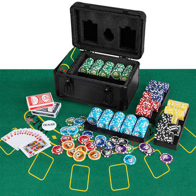 Texas Hold'em Poker Set with 600 Chips