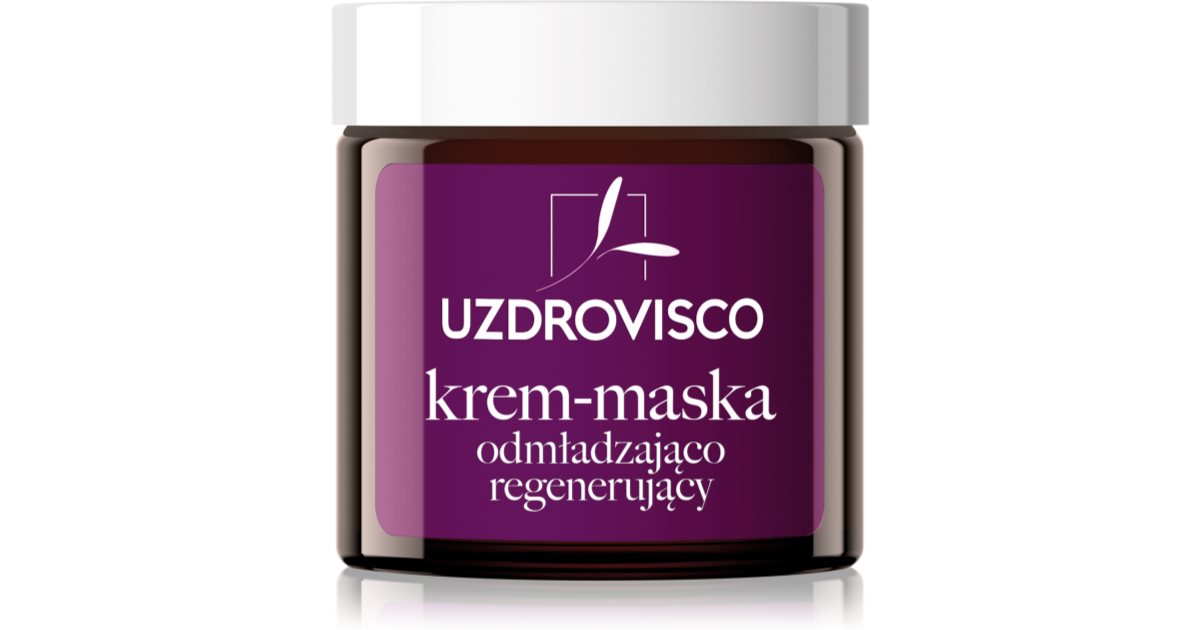 Uzdrovisco Svart tulpan intensiv anti-rynkföryngrande regenererande ansiktskrämmask 50 ml