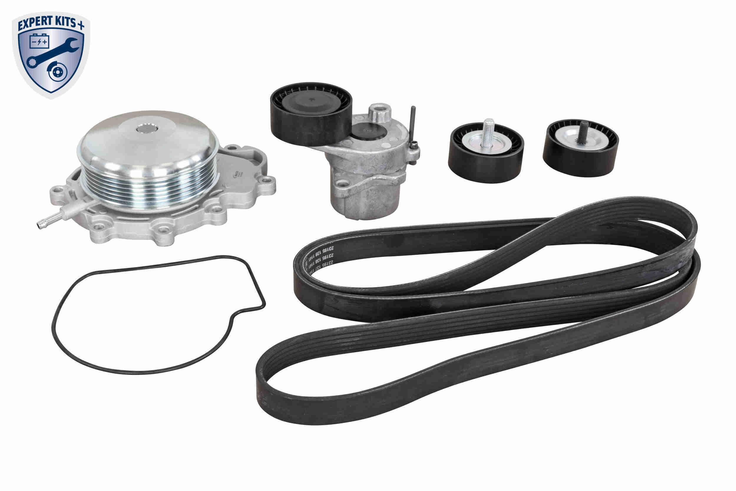 Water Pump + V-Ribbed Belt Set VAICO V30-50109