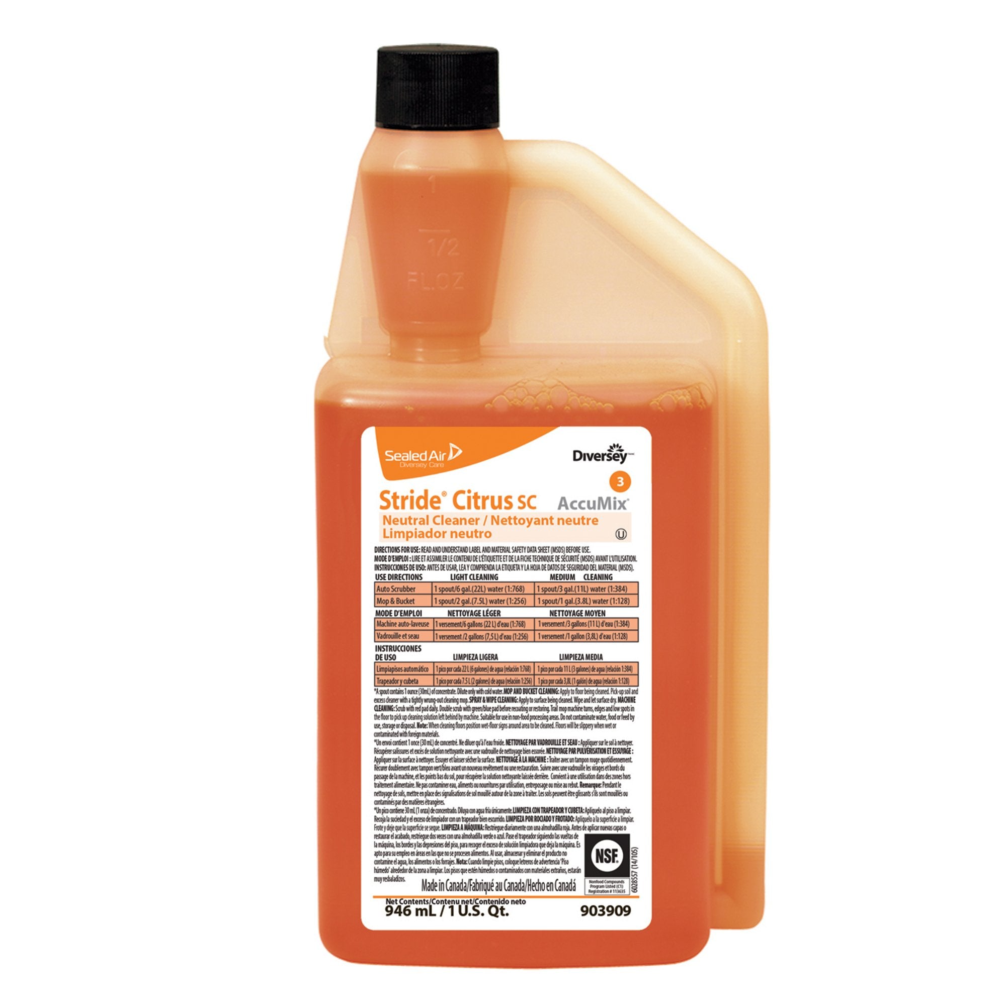 Stride Citrus SC Surface Cleaner