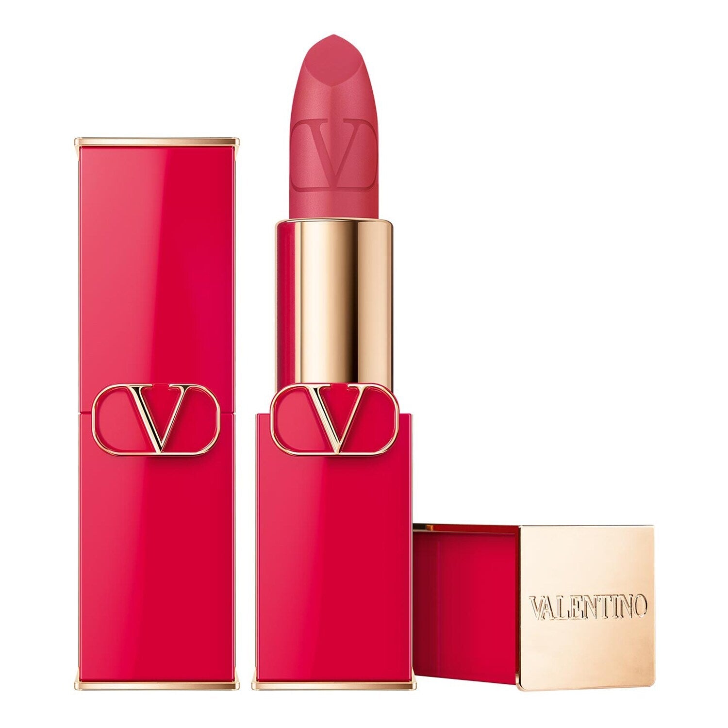 Valentino Rosso Matte Cream Lipstick 102R Påfyllningsbar 3,5g