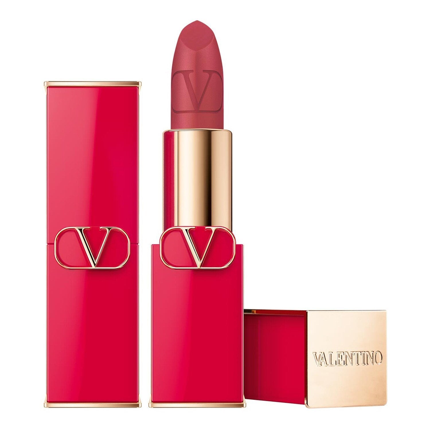 Valentino Rosso Matte Cream Lipstick 110R Genopfyldelig 3,5g