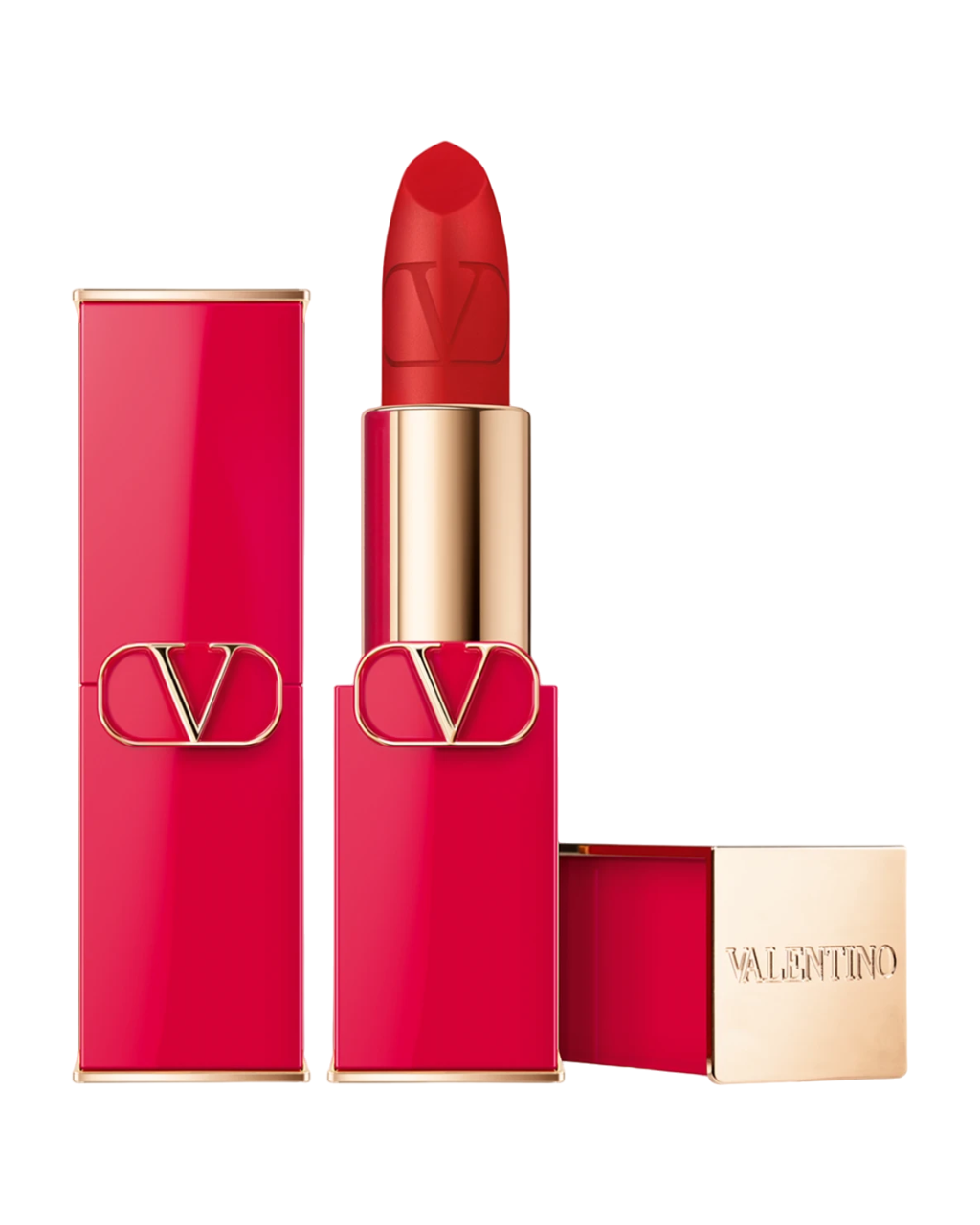 Valentino Red Matte Cream Lipstick 211A Refillable 3.5g