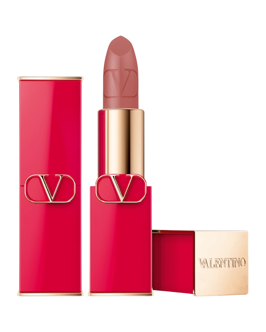 Valentino Red Matte Cream Lipstick 123R Refillable 3.5g